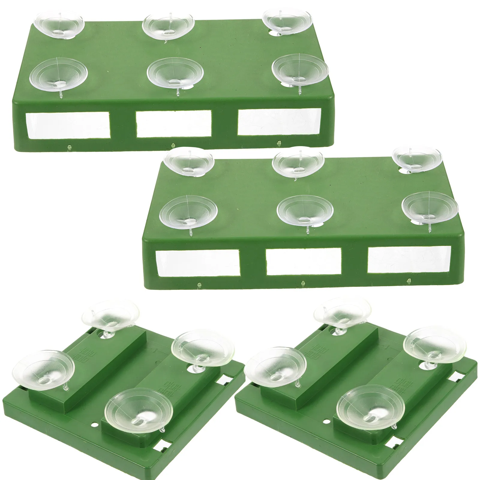 

4Pcs Wedding Flower Suction Cup Tray Floral Foams Disc for Car Decor Handicraft Base Non Breakable Easy Clean No Damage Surface