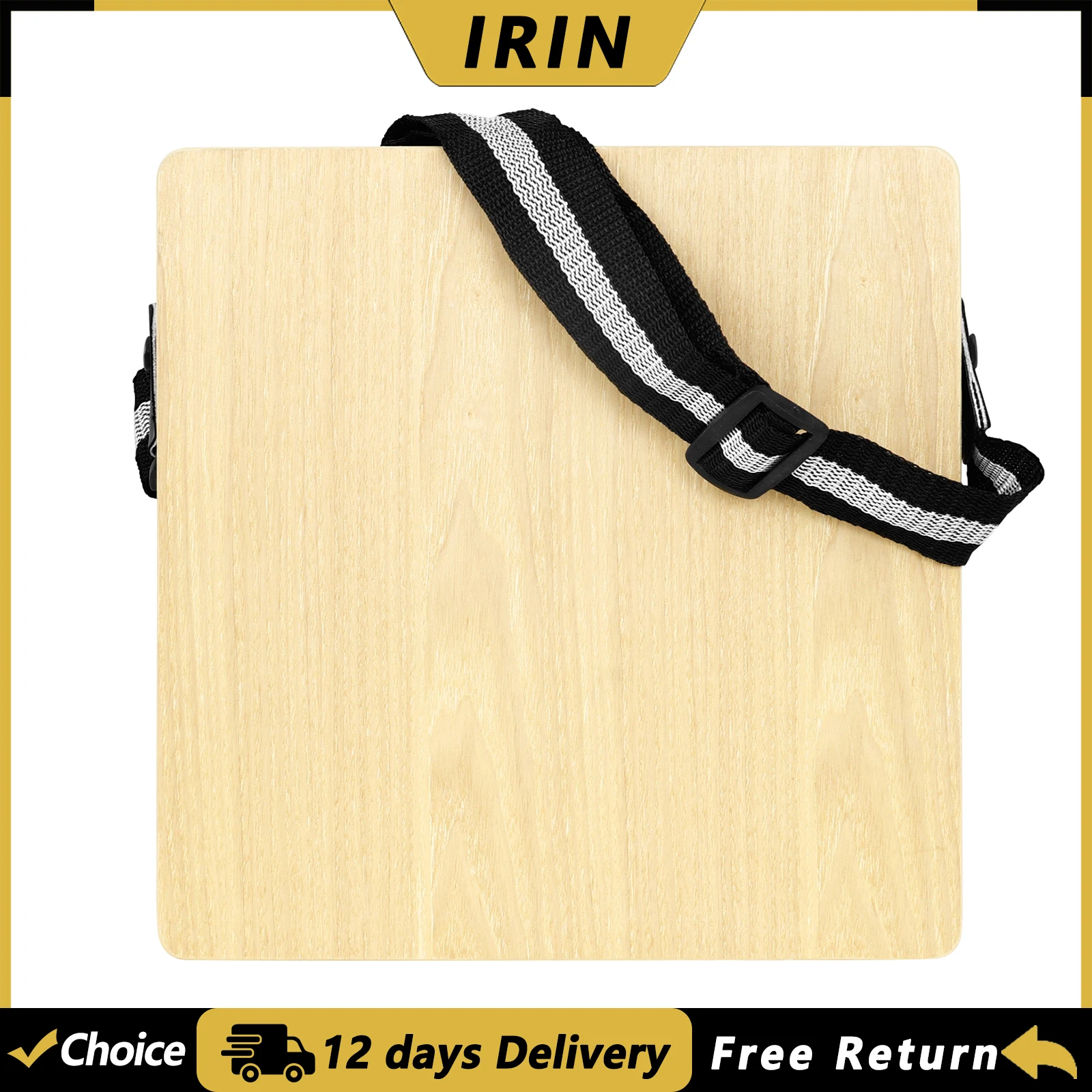 IRIN Traveling Cajon Drum Solid Wood Box Drums Portable Drum Suitable for Party Stage Performance Percussion Musical Instrument