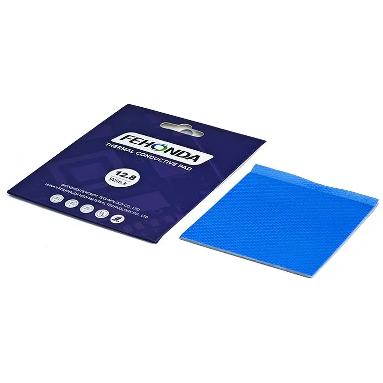 Fehonda Factory 15W 12W 8W Thermal Conductive Sheet Cooling 0.5/0.75/1.0/1.25/1.5/1.75/2.0/3.0Mm All Size Thermal Pad