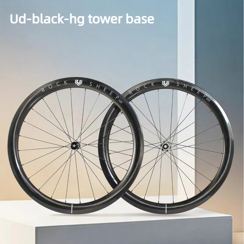50mm Aero Rim SAPIM Flat Spoke HG XDR Center Lock Thru Axle Disc Wheel Wholesale T800 Carbon Road Bike Wheelset