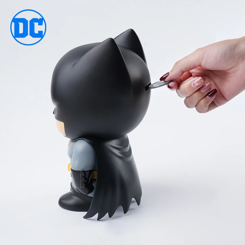 Batman Officially Licensed PVC Piggy Bank Coin Bank Figurine Money Box Home Decor Collectible Desktop Organizer Savings Jar 1PC view 4