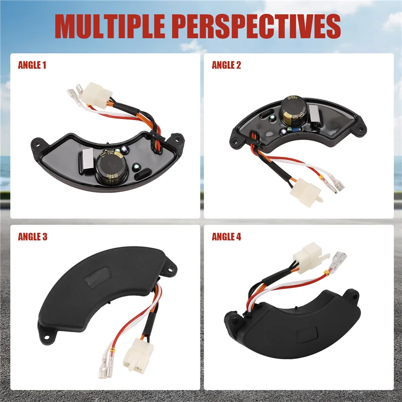 Parti del generatore a benzina raddrizzatore automatico del regolatore di tensione AVR del generatore a mezzaluna monofase 5-8KW