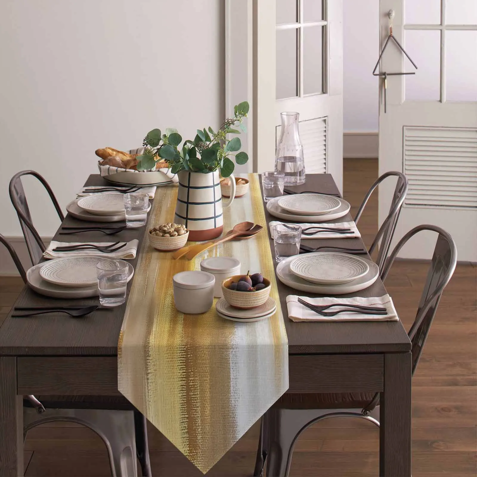 

Текстурная Акварельная ручная роспись свадебное украшение скатерть набор подставок Роскошный домашний декор кухонная подставка