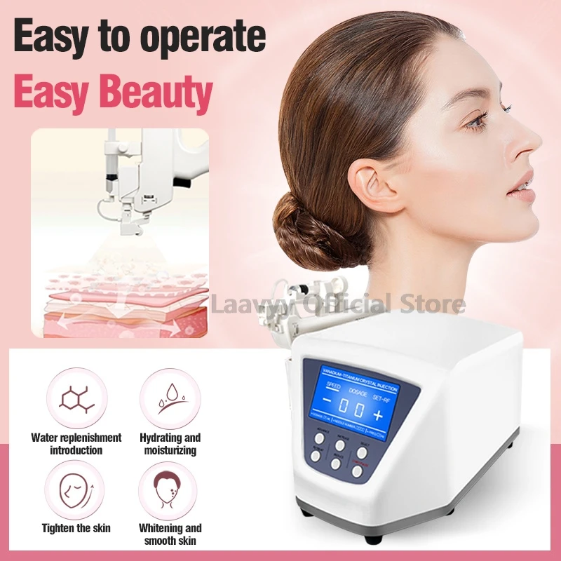 Needle Free Water Light Instrument Home Use Microcrystalline Non-Invasive Import Beauty Equipment Skin Whitening And Hydrating