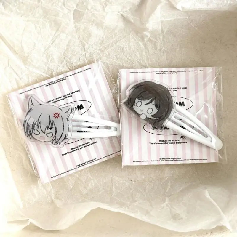 New Model Periphery Kamisama Love Momozono Nanami Hair Clip for Bangs Acrylic Hairpin Diy Backpack Decoration Girl Birthday Gift