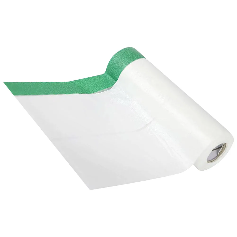 180cmx12m Exterior Wall Protection Masking for Automotive Paint Furniture Dustproof Plastic House Painting Supplies Sprayed