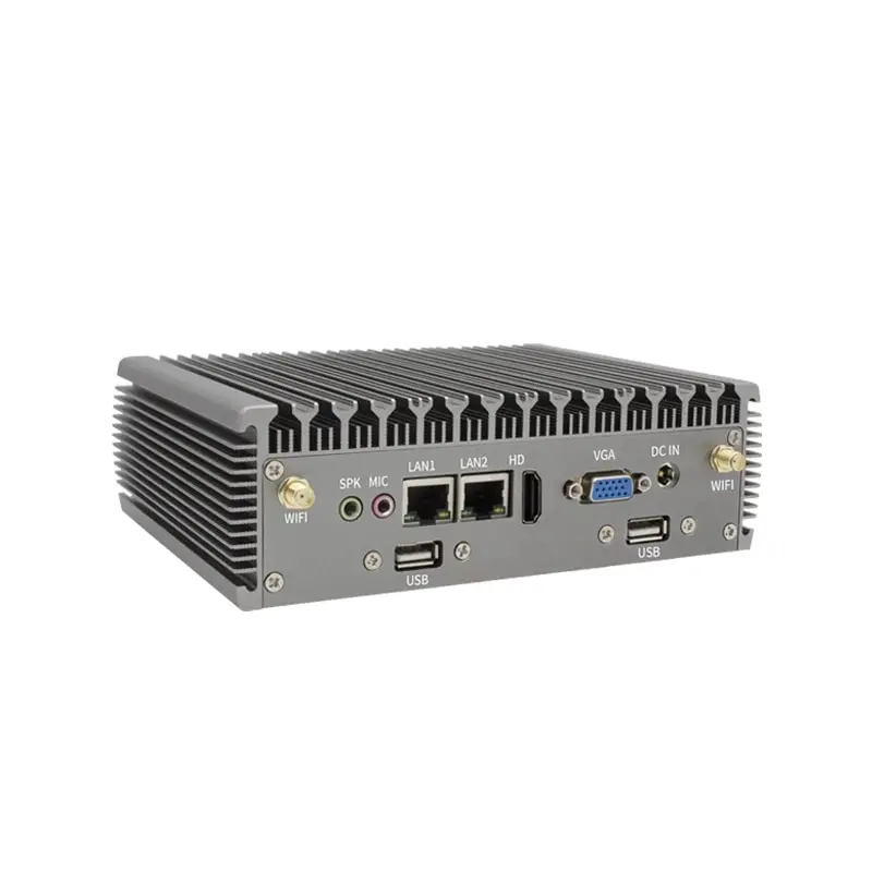 I-atar D007 Industriële MiniPc Intel 11 Generatie met 2 Monitoren voor Office Home Industrial Low Noise N5095 Wifi Dual Network