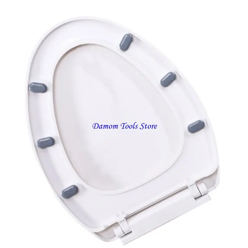 

57BE 1Pc Toilet Cover Toilet Seats Quiet-Close Toilet Lid Toilet Seats Countoured Seats