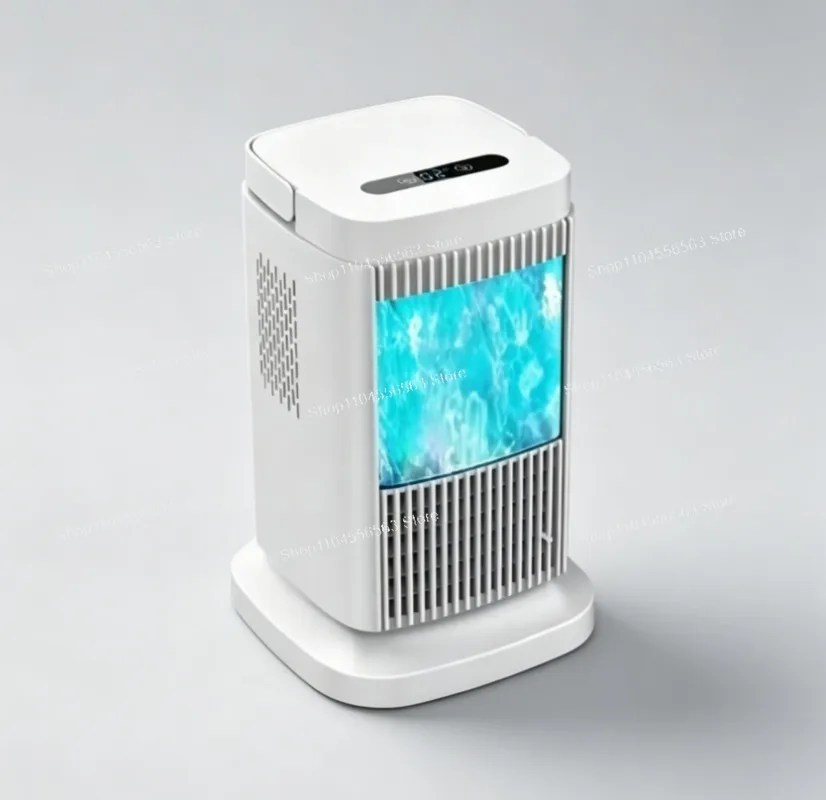 Mini Air Conditioner Semiconductor Portable Cooler 12V 72W Desktop Cooling Fan Low Noise For Tent Office Pet