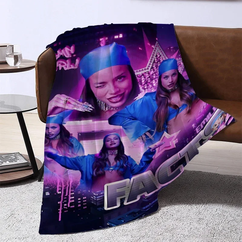 2026 Emilia Mernes Argentina Singer Blanket Sofa Blankets For Bed Furry Winter Bedspread The Knee Warm Baby & Throws Bedspreads