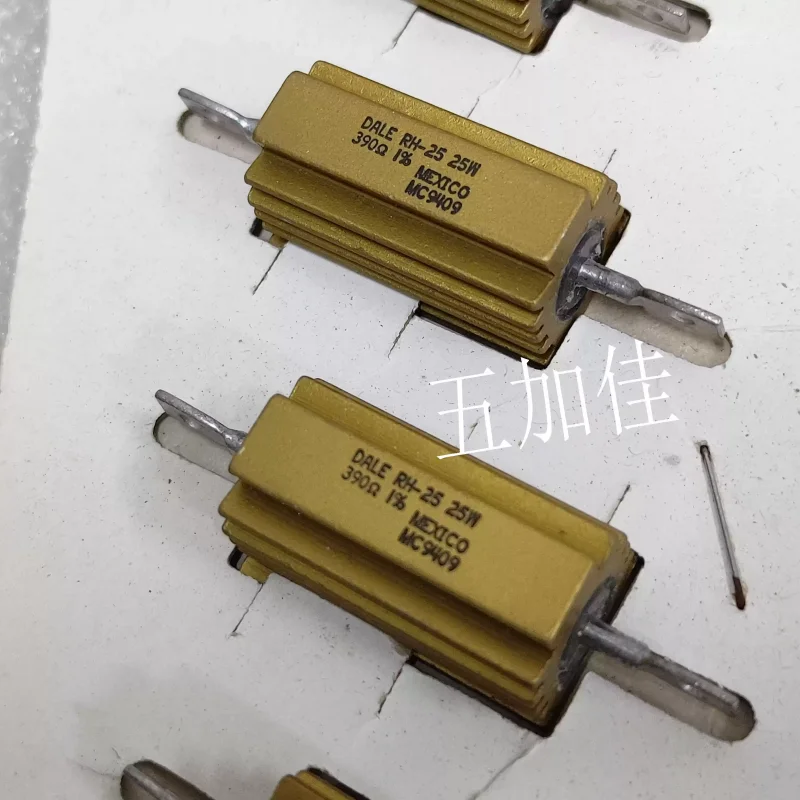 

3-10pcs RH-25 25W 390 Ω 390R 1% brand new imported aluminum shell resistor