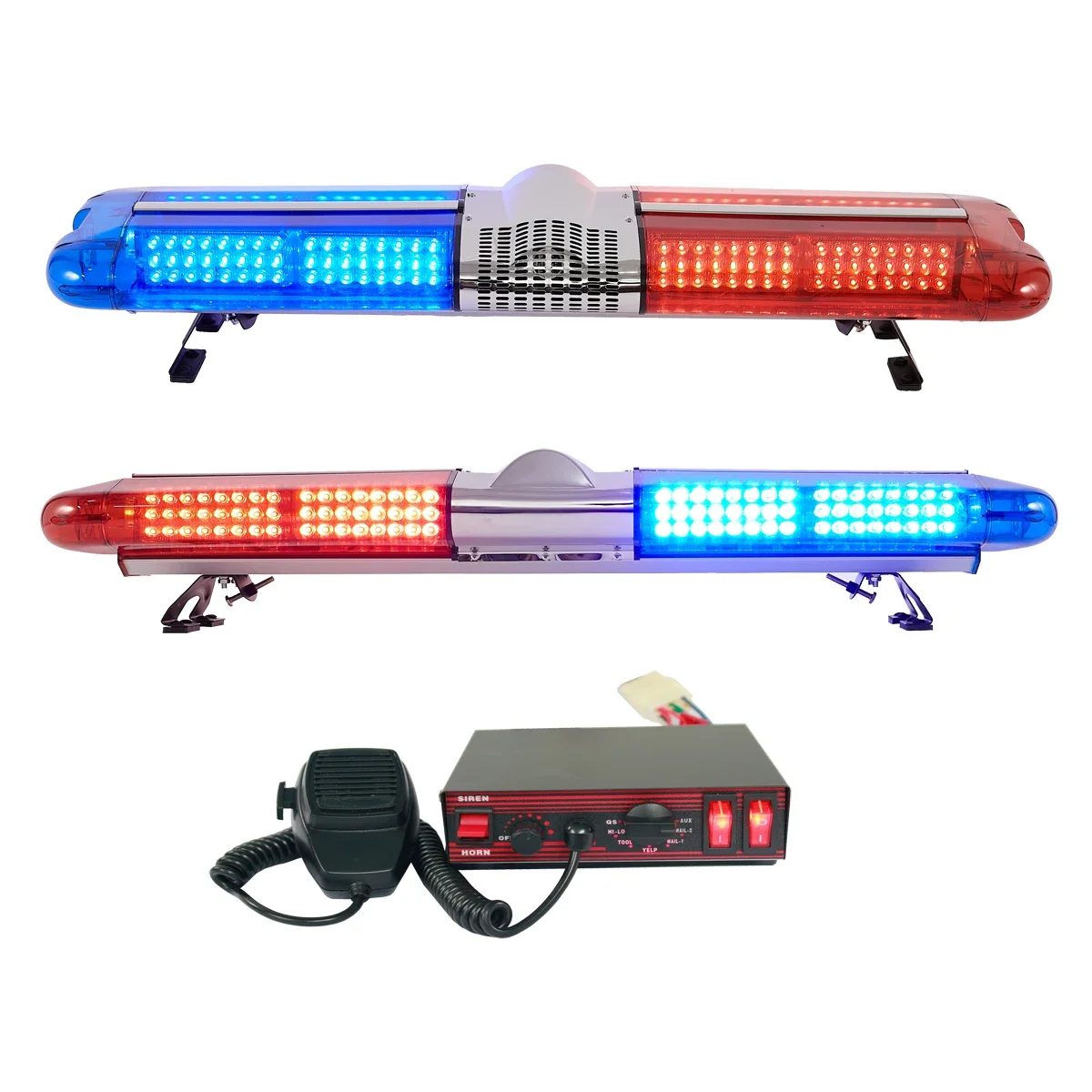 Factory Supplier 24V LED Ambulance Emergency Signal Light for Cars and Cop Fire Vehicles