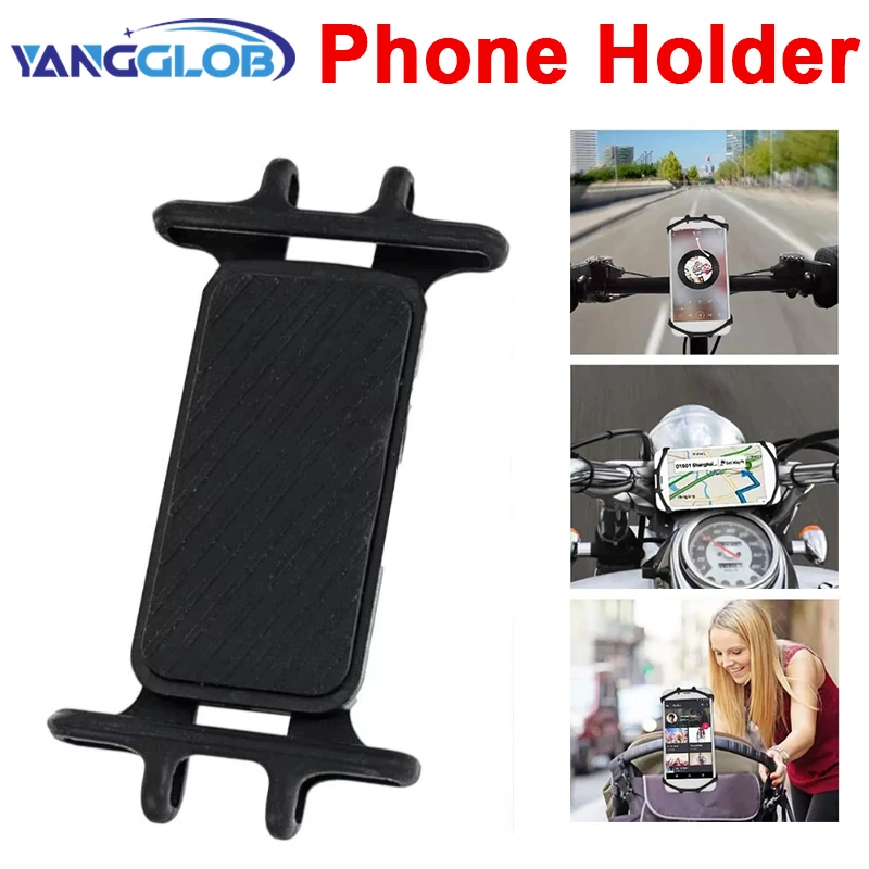 

For Sram Garmin Bike Phone Holder Bicycle Mobile Holder Mount Bicycle Phone Mobile Silicone Holder Motorcycle Shockproof
