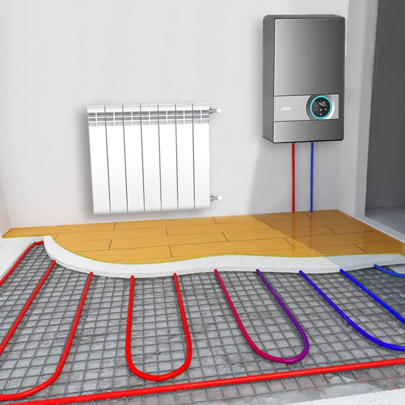 Tuya Smart Home Room Electric Underfloor Heating Boiler Wifi Control Residential Heating System