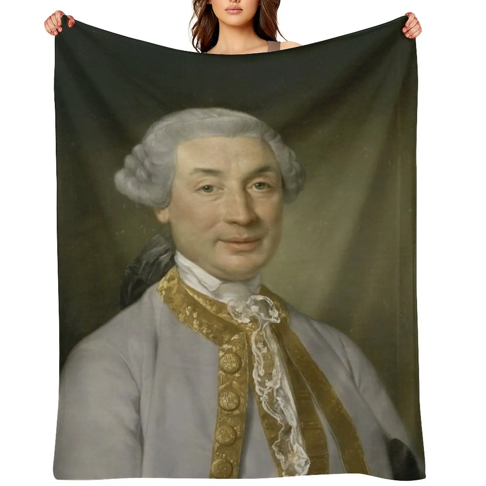 

Napoleon's father, Carlo Buonaparte Throw Blanket Nap warm winter Cute cosplay anime Blankets