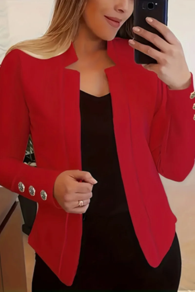 Modische Business-Casual-Anzugjacke für Damen
