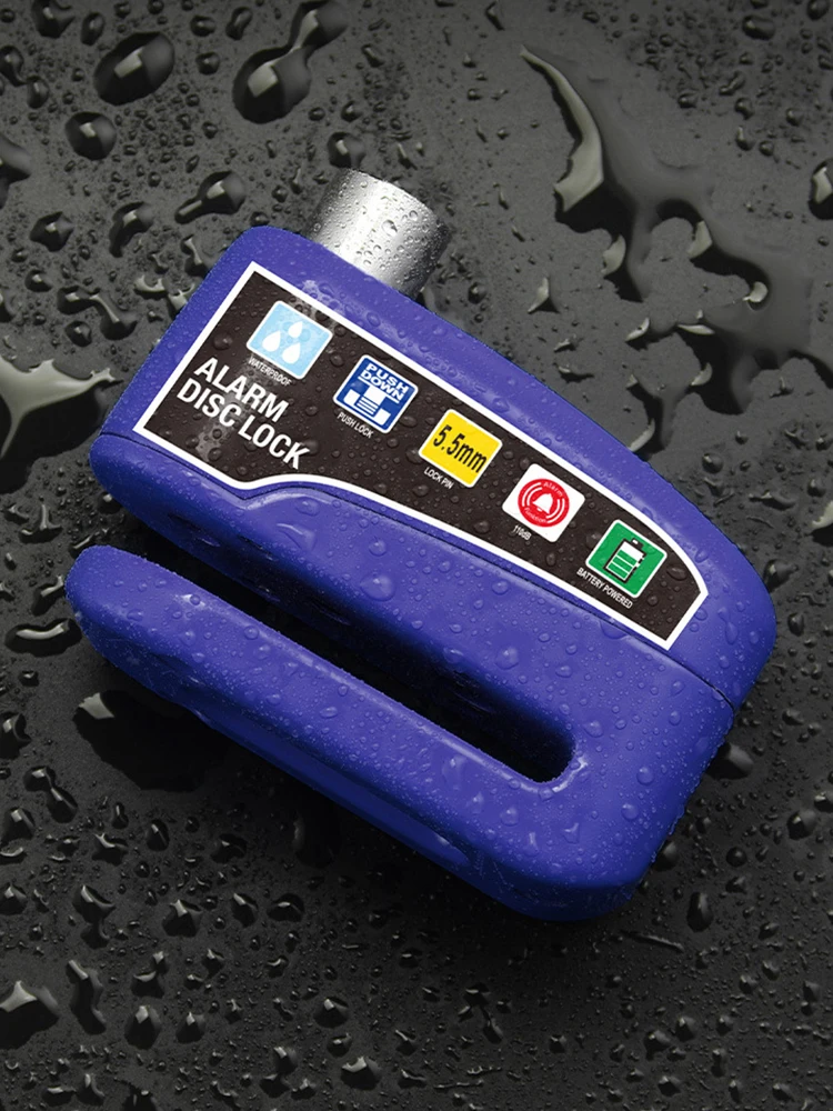 AliExpress NONE Motorcycle Alarm Wheel Disk Brake Lock with Keys Bicycle Alarm Disc Brake Electric Lock Waterproof for Bicycle Motor Scooter