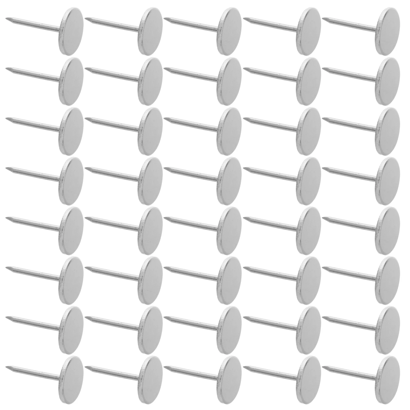 

150pcs Flat Head Tacks Aesthetic Pins for Wood Iron Upholstery Furniture Decorative Nails Easy Versatile Crafts