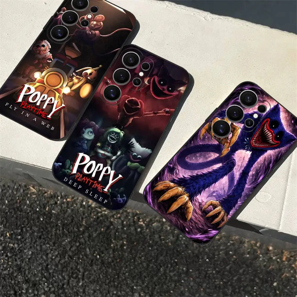 Game Poppy-p-playtimes Phone Case For Samsung S 24 Fe 25 Ultra Plus 20 Lite 21 30 22 23 24 22 Ultra 5G Fundas