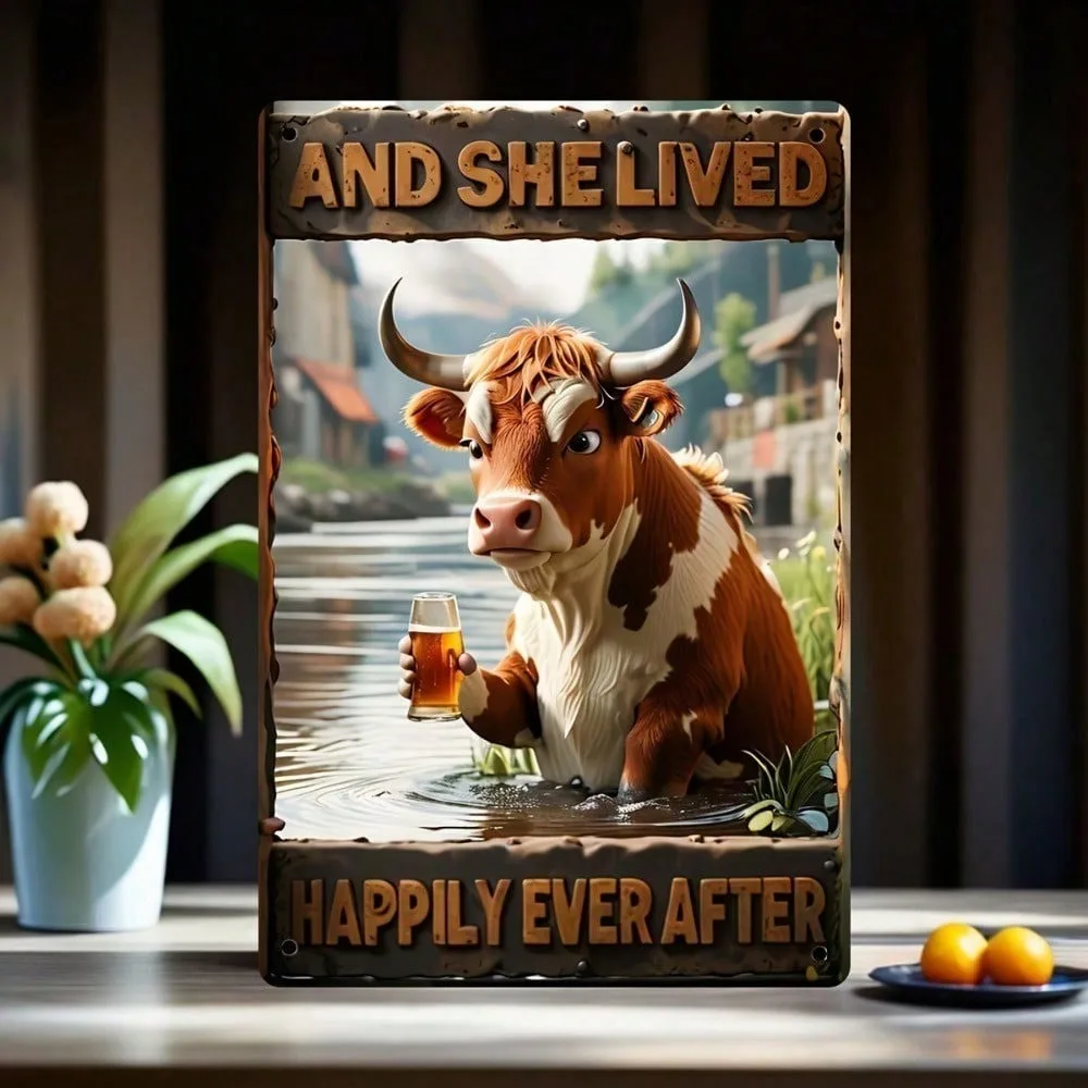 

Elegant Art Deco Heart Metal Wall Art, Vintage Valentines Decorations & Ramadan Mubarak 2026 Sign, Rustic Farmhouse Decor with O