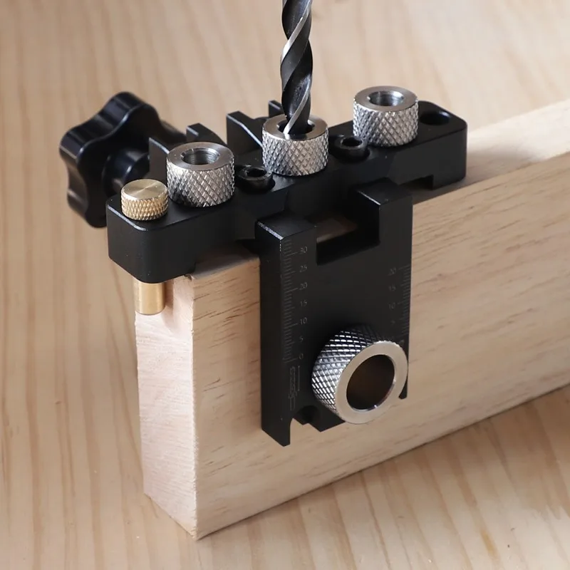 3-in-1-ホールパンチポジショナー木工コネクターツール-diy愛好家向け偏心ホイール丸型ほぞ穴メーカー15mm調整可能