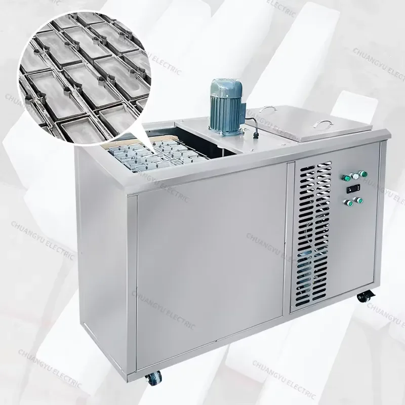 Foshan Factory Wholesaler of Fully Automatic 300kg square Ice Maker Machine Small Ice Cube Maker