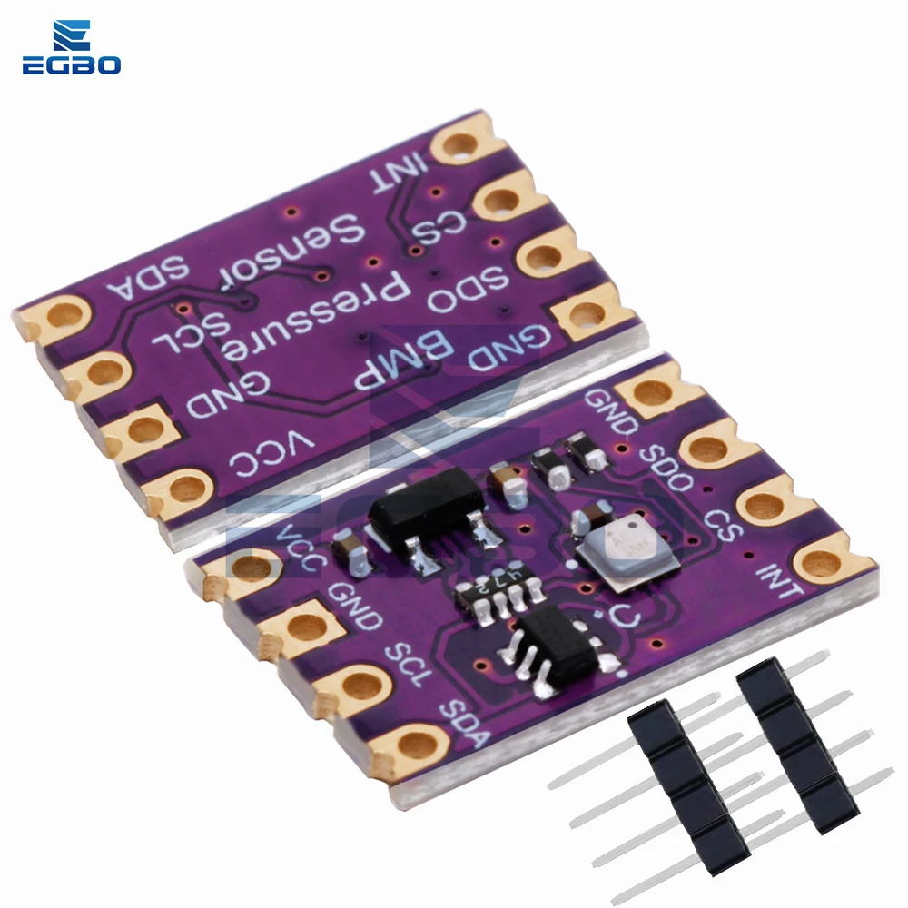 BMP580 وحدة استشعار الضغط الجوي ودرجة الحرارة عالية الدقة 2.0 فولت-5.5 فولت IIC SPI متوافقة مع BME280 BMP388