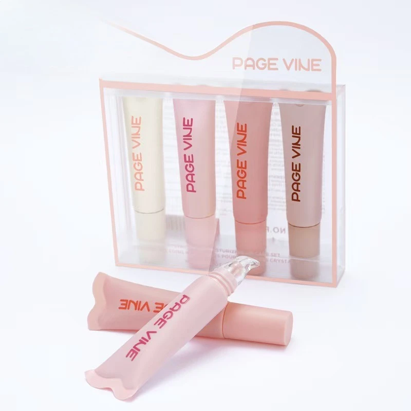 Bálsamo labial maquiagem óleo labial brilho labial kawaii maquiagem beleza focallure batom