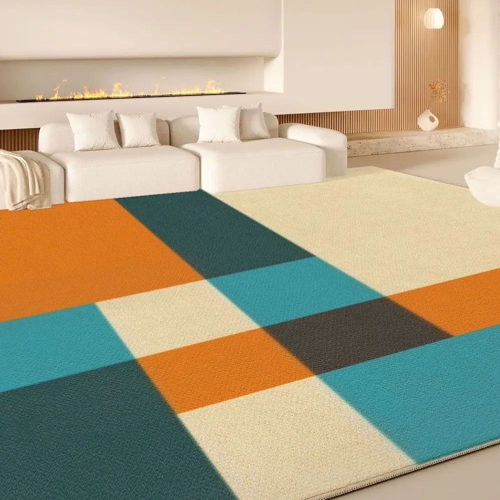 

VIKAMA Plush Loop - Pile Material Mat That Can Be Used in Both Living Room and by Bedside, Strong and Durable, with Strong Anti