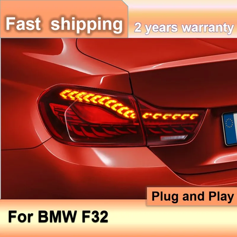 Car Accessories for BMW F32 Tail Light F36 F82 M4 Taillight BMW 4 Series Rear Light DRL Dynamic Turn Signal Brake Fog