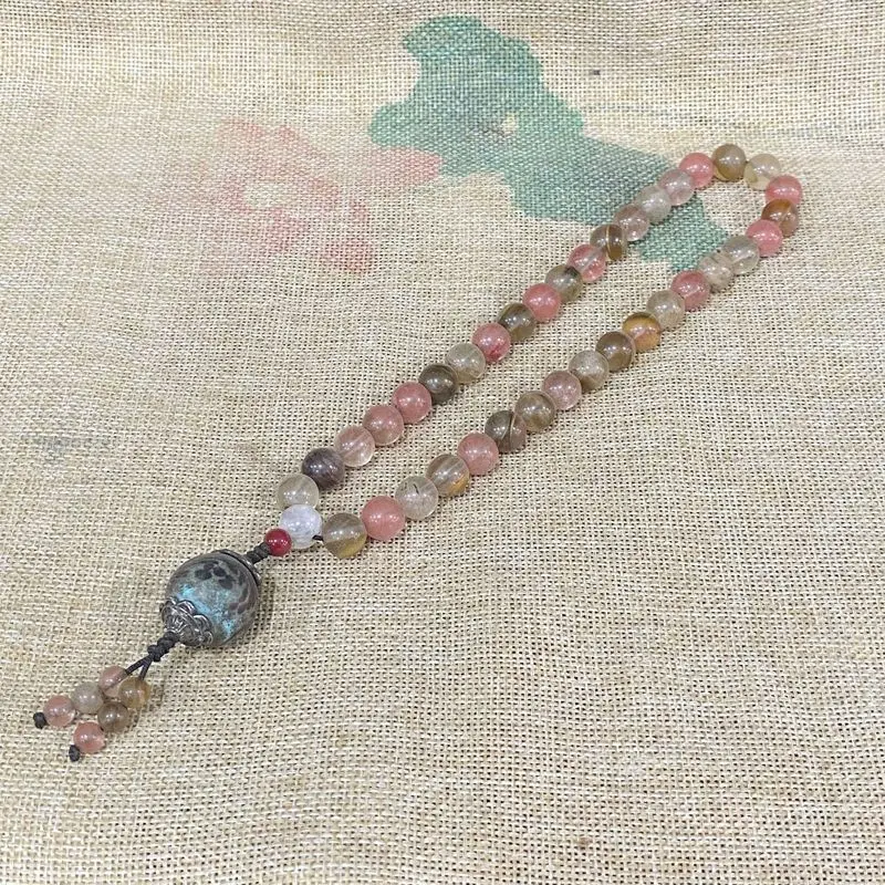 New Product: Imitation Of Ming And Qing Dynasty Antique Multi-Gem Round Bead Double-Loop Bracelet
