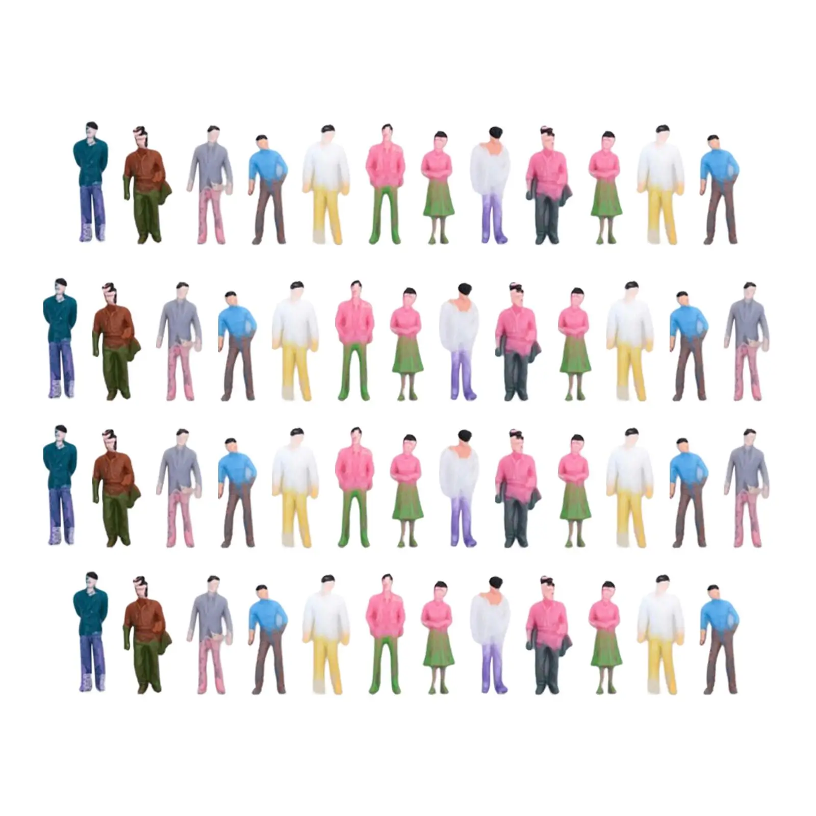 Ręcznie Malowane Figurki Scena Stołu Piaskowego Diorama Droga Zabawki Sceny Kolejowe