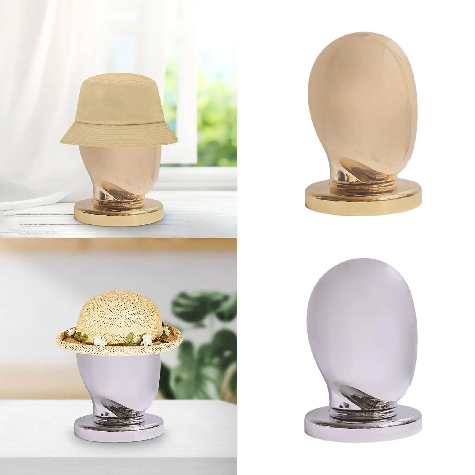 

Шляпа, модель головы манекена, стеллаж для хранения шапок с основанием для домашнего салона и путешествий, начинающих стилистов