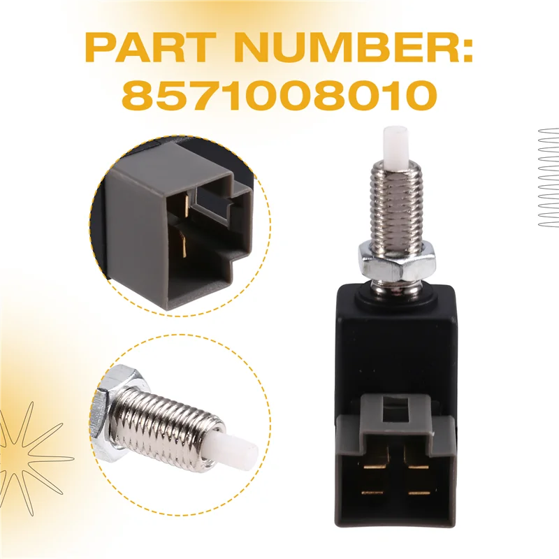 

【Падение цены! !】 Переключатель ножного тормоза 8571008010 для автомобиля SSANGYONG ACTYON KYRON REXTON KORANDO C MUSSO RODIUS T