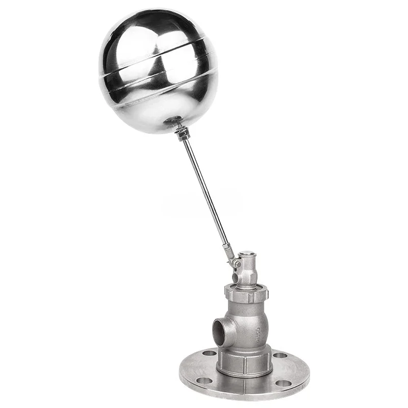 

Stainless steel hydraulic float, control small hole type inner teeth, fire water tank flange stainless steel float valve