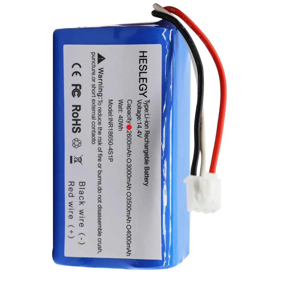 Bateria Original de Alta Capacidade para Robot Aspirador, Célula De Lítio, 2600mAh, LiFePO4, C30B, Novo, 1Pc por Pacote