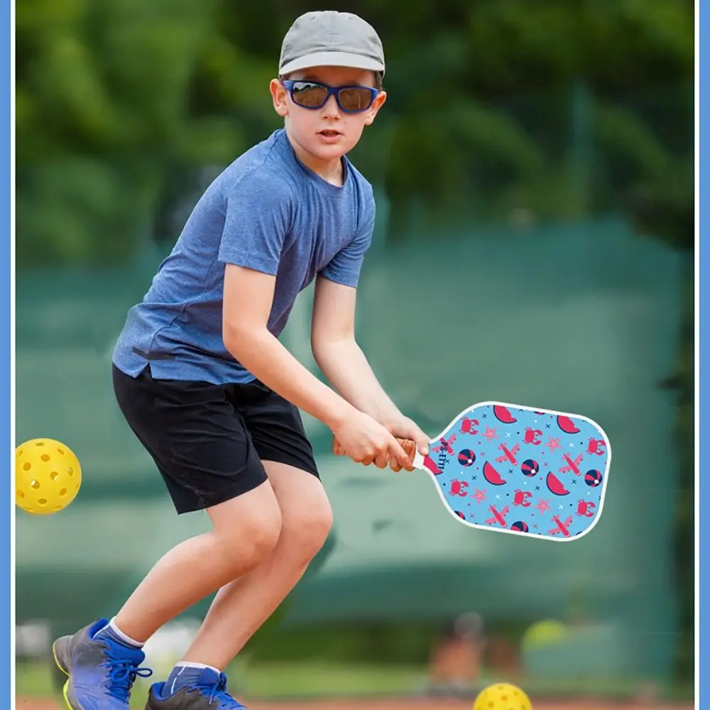 

Новый легкий Pickleball Paddle из стекловолокна, профессиональный детский набор ракеток, сотовый сердечник, красочные подарки для сквоша