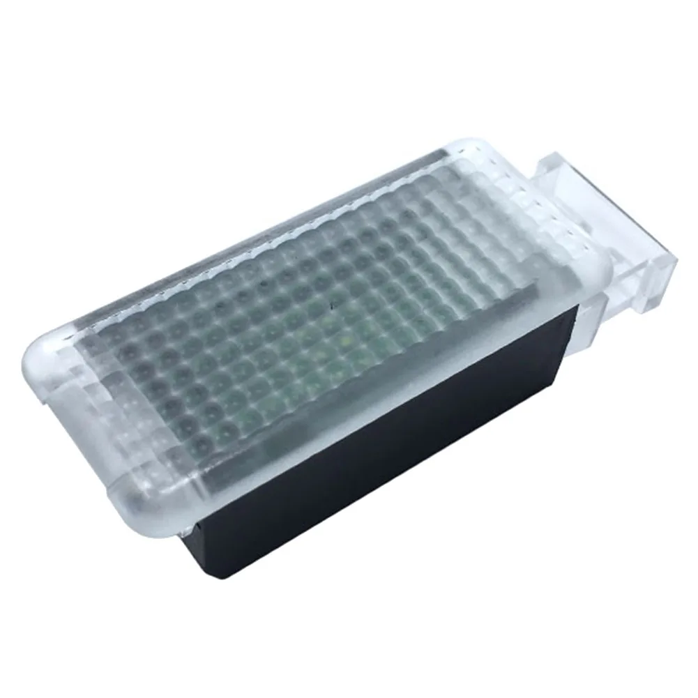 #281V 2PCS LED Footwell Light for Golf 6 Golf 7 Jetta MK5 MK6 Tiguan Passat (Transparent)