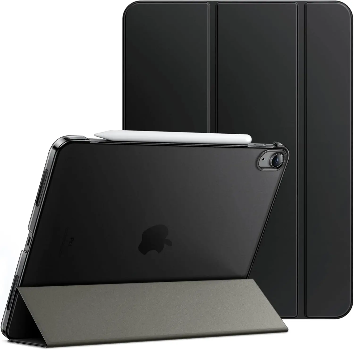حافظة لجهاز iPad Air مقاس 11 بوصة M3/M2 (2025/2024)، iPad Air 5/4 (2022/2020 الجيل الخامس/الجيل 10.9 بوصة)، غطاء صلب بحامل نحيف