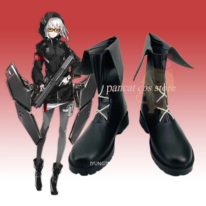 Girls' Frontline KSG Cosplay Shoes Halloween Long Boots Shoes Comic Cosplay Costume Prop Anime Cosplay Shoes Carnival Cos