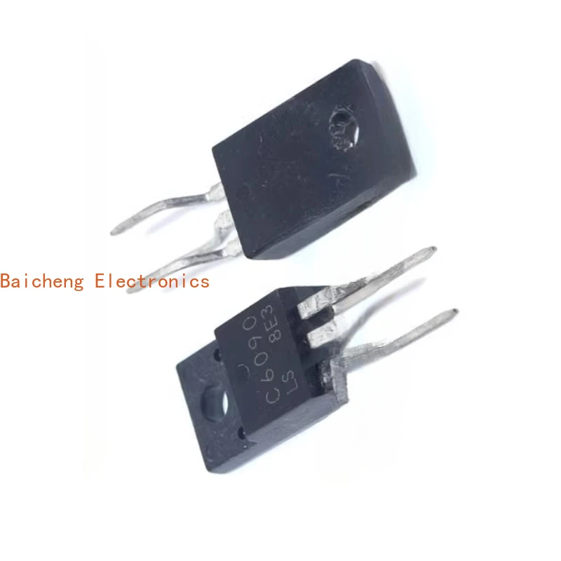 10 Buah 2SC6090 2SC6093 TO-220F Transistor NPN Kristal Daya