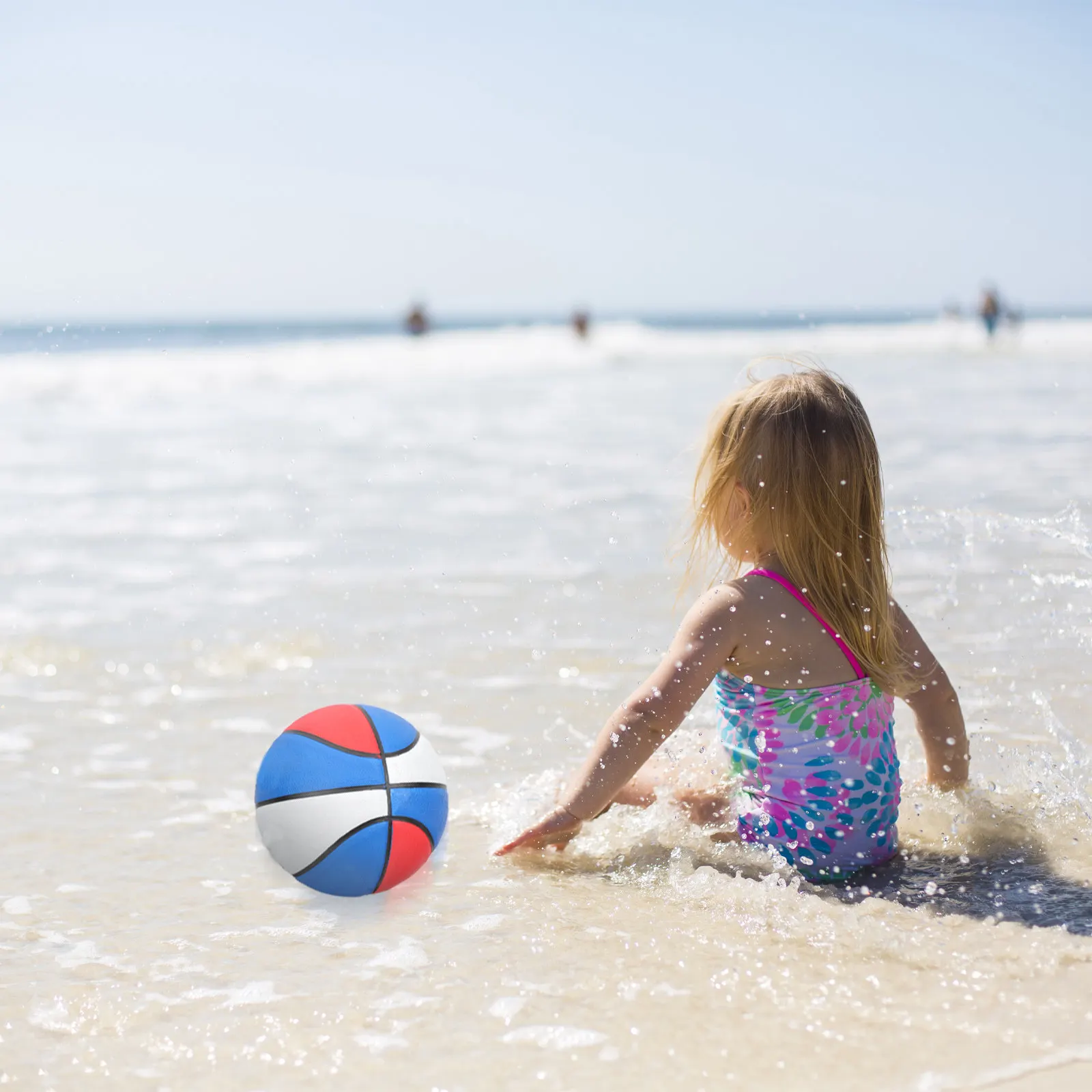 Swimming Pool Basketball Kids Outdoor Water Sports Ball for Children Ages 3-12 Fine Motor Skill Development Pool Play Fun