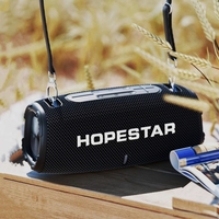 HOPESTAR Sound Equipment Speakers Outdoor Sports Wireless Speaker High Quality BT Portable Waterproof 20W RGB 3000mAh Battery