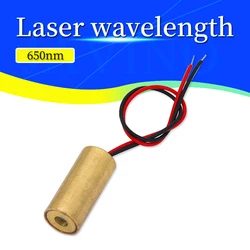 Javino Laser head 650nm 9mm 3V 50mW Laser Cross Diode Module Red Copper Head