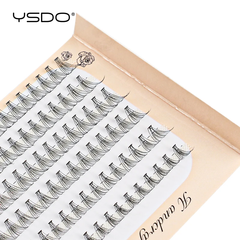 وصلات رموش فردية مع حجم الحزم ، أقلام رصاص روسية طبيعية ، رموش اصطناعية ، مجموعة 10 D ، مجموعة 20 D ، 6 صفوف #3