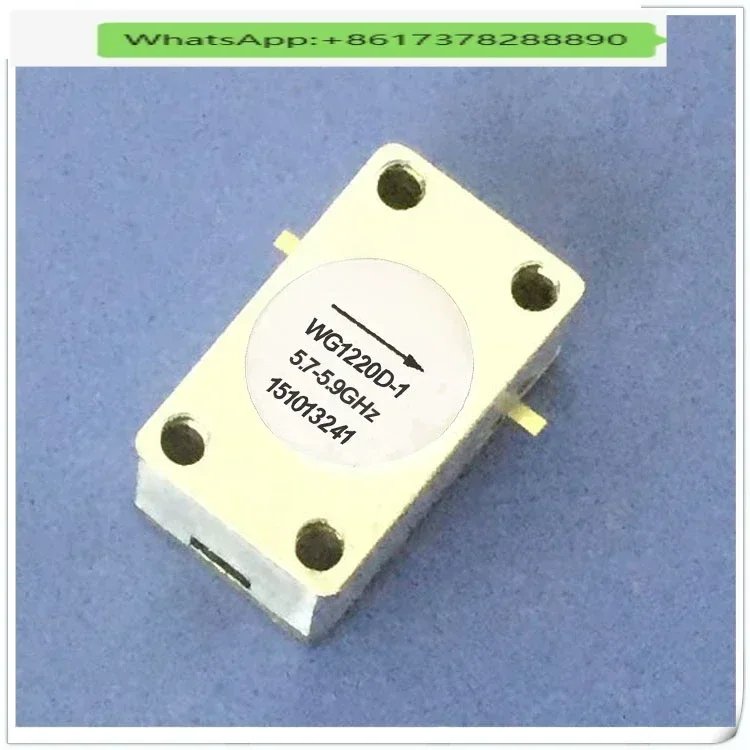 

Provide WG1220D frequency 5.7-5 GHz RF microstrip isolator 5.8G size 12x20