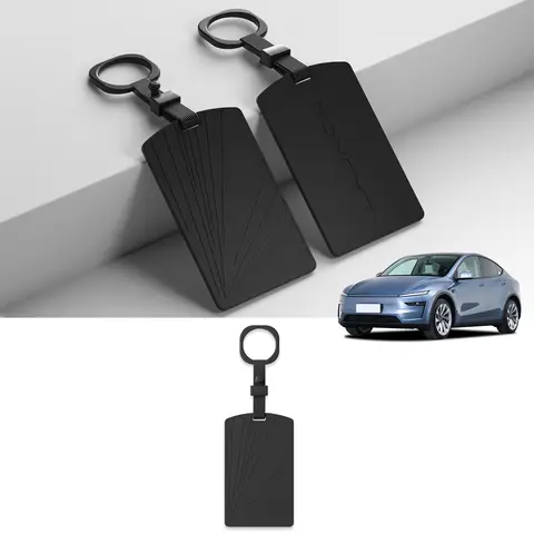 새로운 Tesla Model Y Launch 2025 키 카드 커버 ModelY 주니퍼 실리콘 키 카드 홀더 보호 케이스 액세서리 1Pc