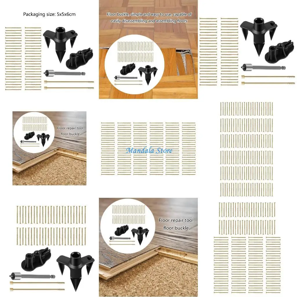 

U2JC Набор для восстановления промышленных полов Набор для ремонта бесшумных полов с выравнивающим зажимом