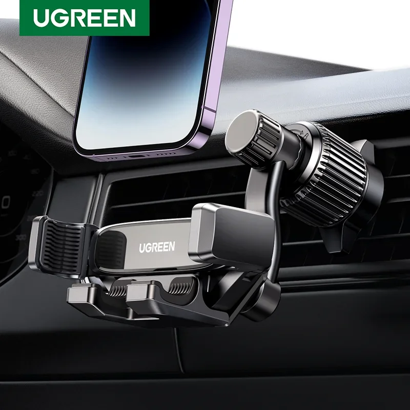 

UGREEN Car Phone Holder Gravity Car Phone Stand 360°Rotation For iPhone 15 14 13 Pro Max Xiaomi Samsung Air Vent Phone Holder