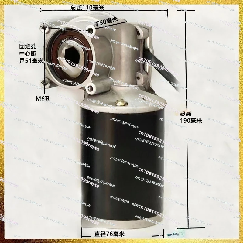 Suitable for Suitable for 12V 24V 100W16 20 hexagonal, rotary tillage, electric sowing, fertilizer applicator motor
